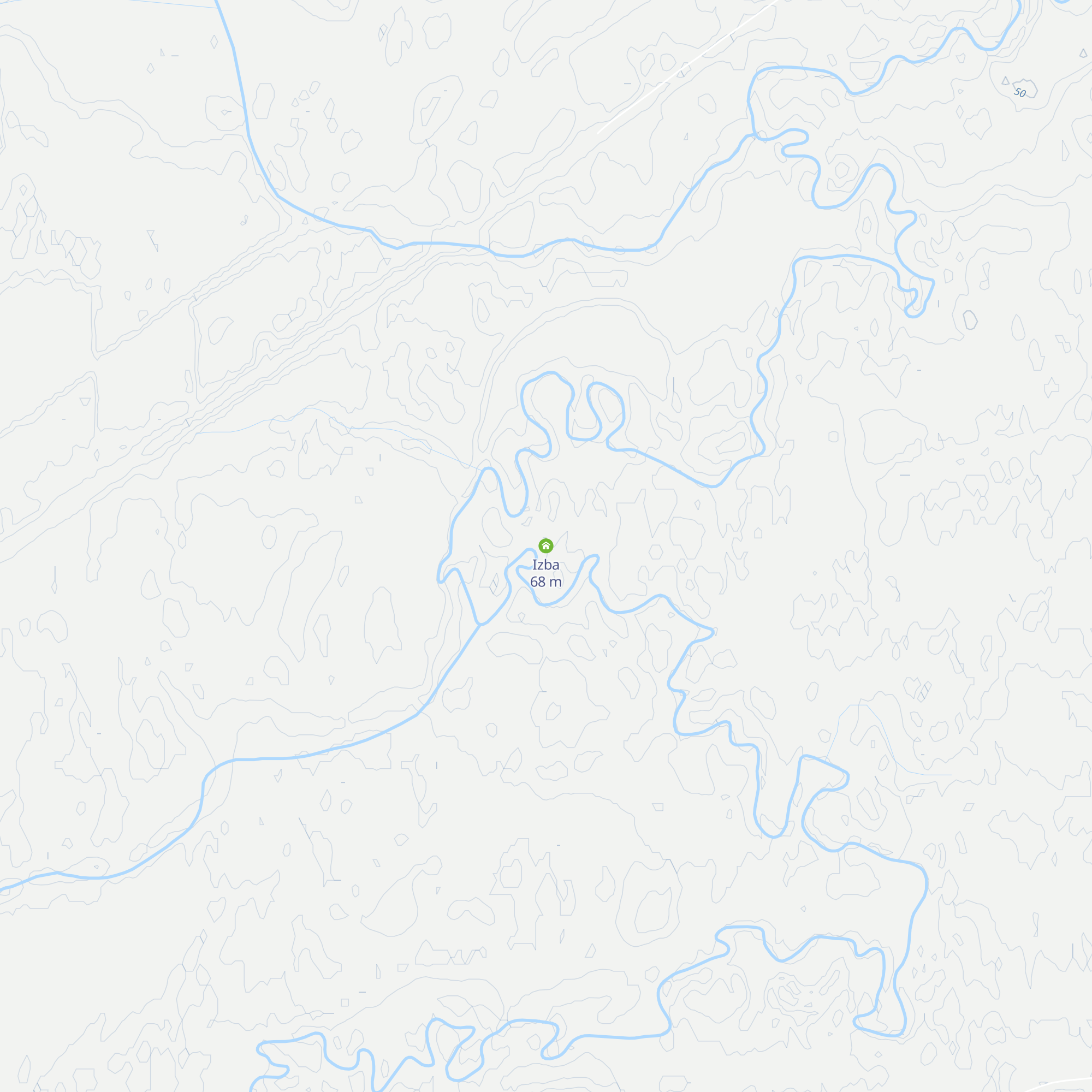 Izba map