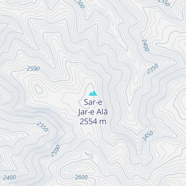 Map of Sar-e Jar-e Alā