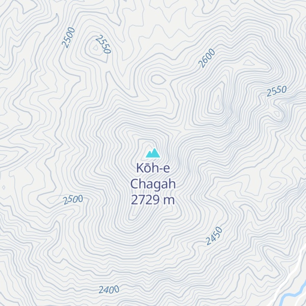 Map of Kōh-e Chagah