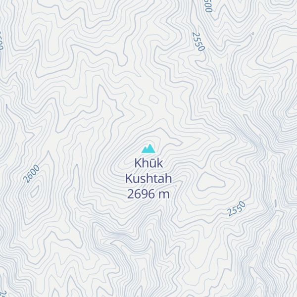 Map of Khūk Kushtah