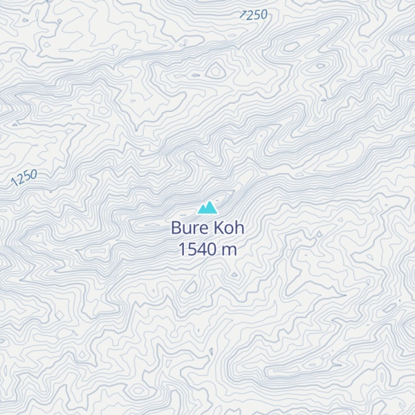 Map of Bure Koh