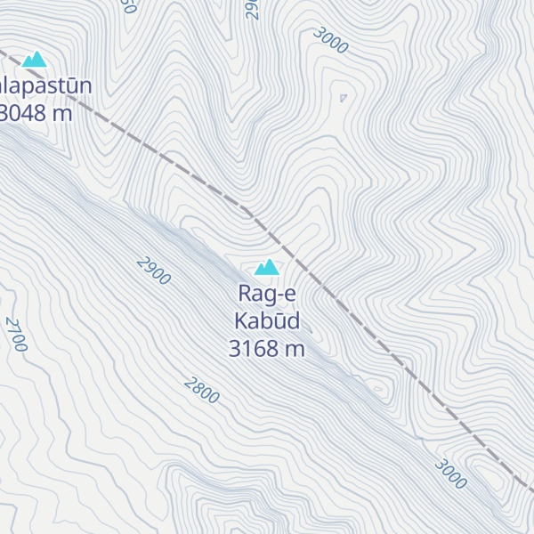 Map of Rag-e Kabūd
