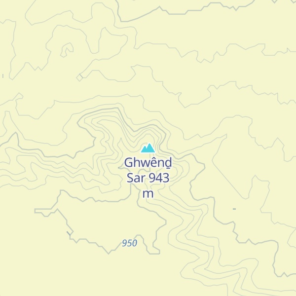 Map of Ghwênḏ Sar