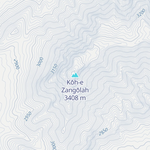 Map of Kōh-e Zangōlah