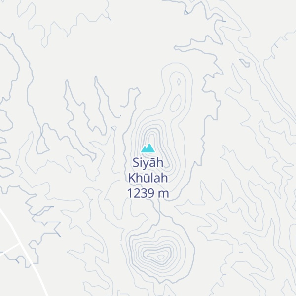 Map of Siyāh Khūlah