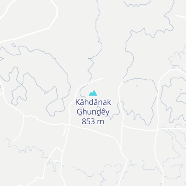 Map of Kāhdānak Ghunḏêy
