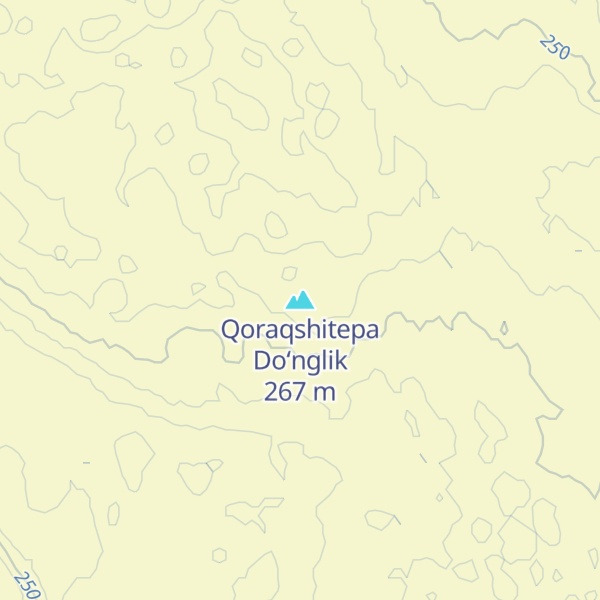 Map of Qoraqshitepa Do‘nglik
