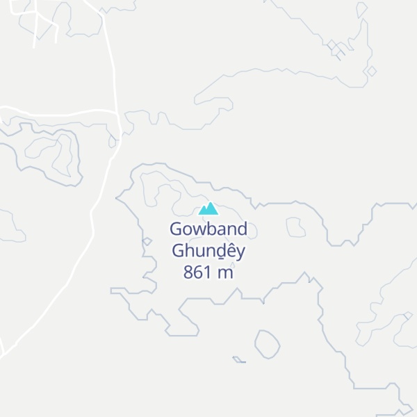 Map of Gowband Ghunḏêy