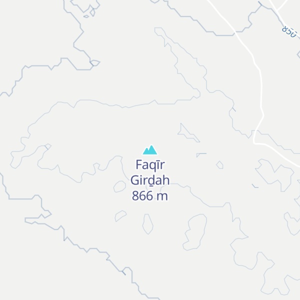Map of Faqīr Girḏah