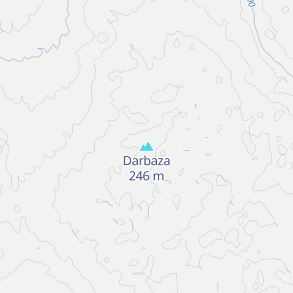 Map of Darbaza