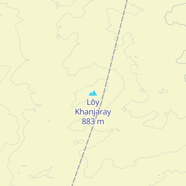 Map of Lōy Khanjaray