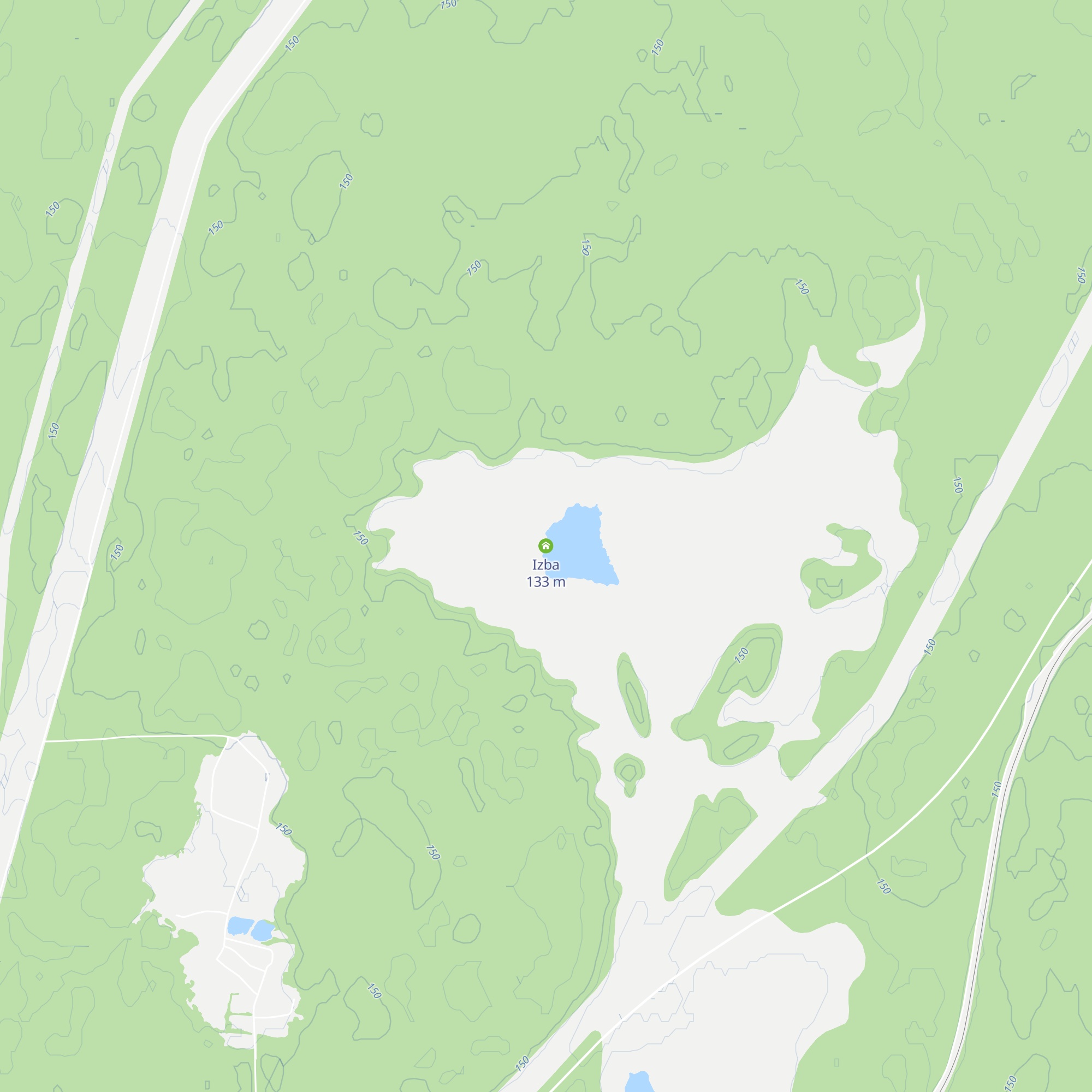 Izba map
