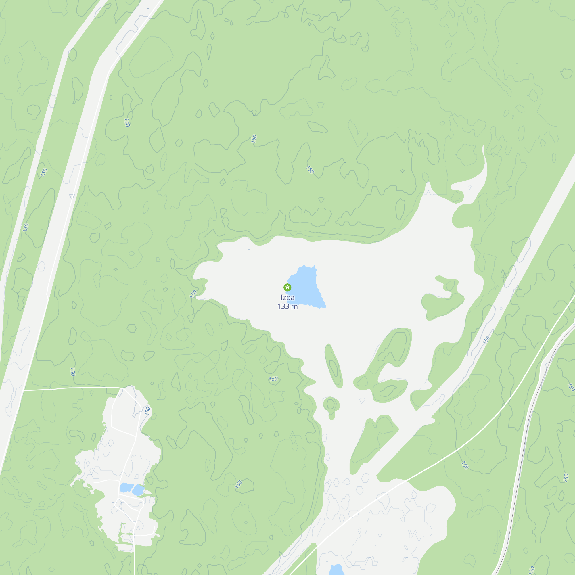 Izba map