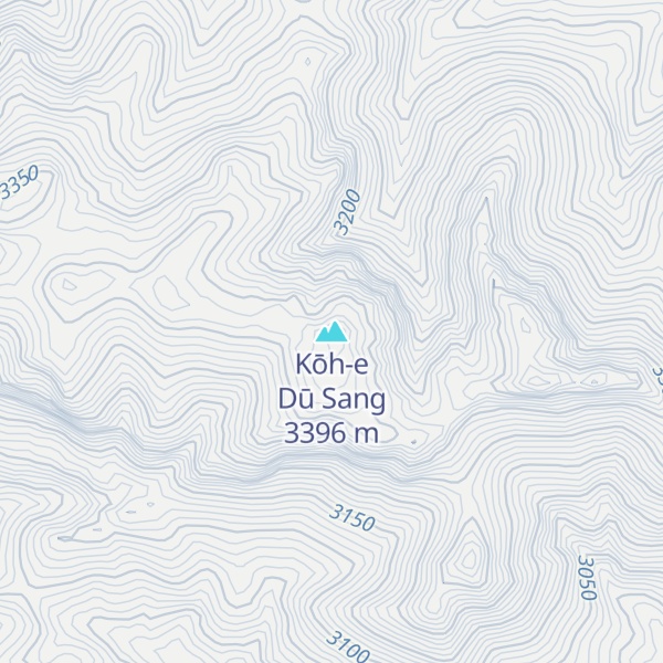 Map of Kōh-e Dū Sang