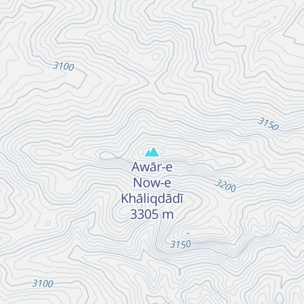 Map of Awār-e Now-e Khāliqdādī