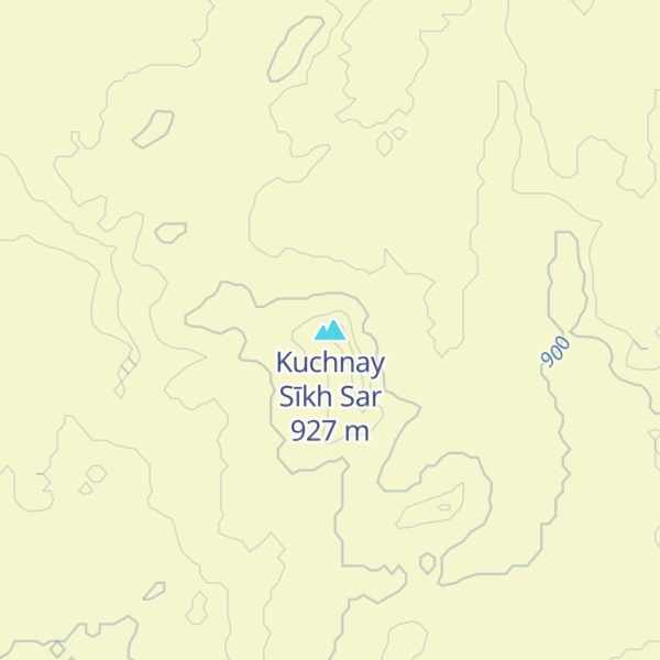 Map of Kuchnay Sīkh Sar