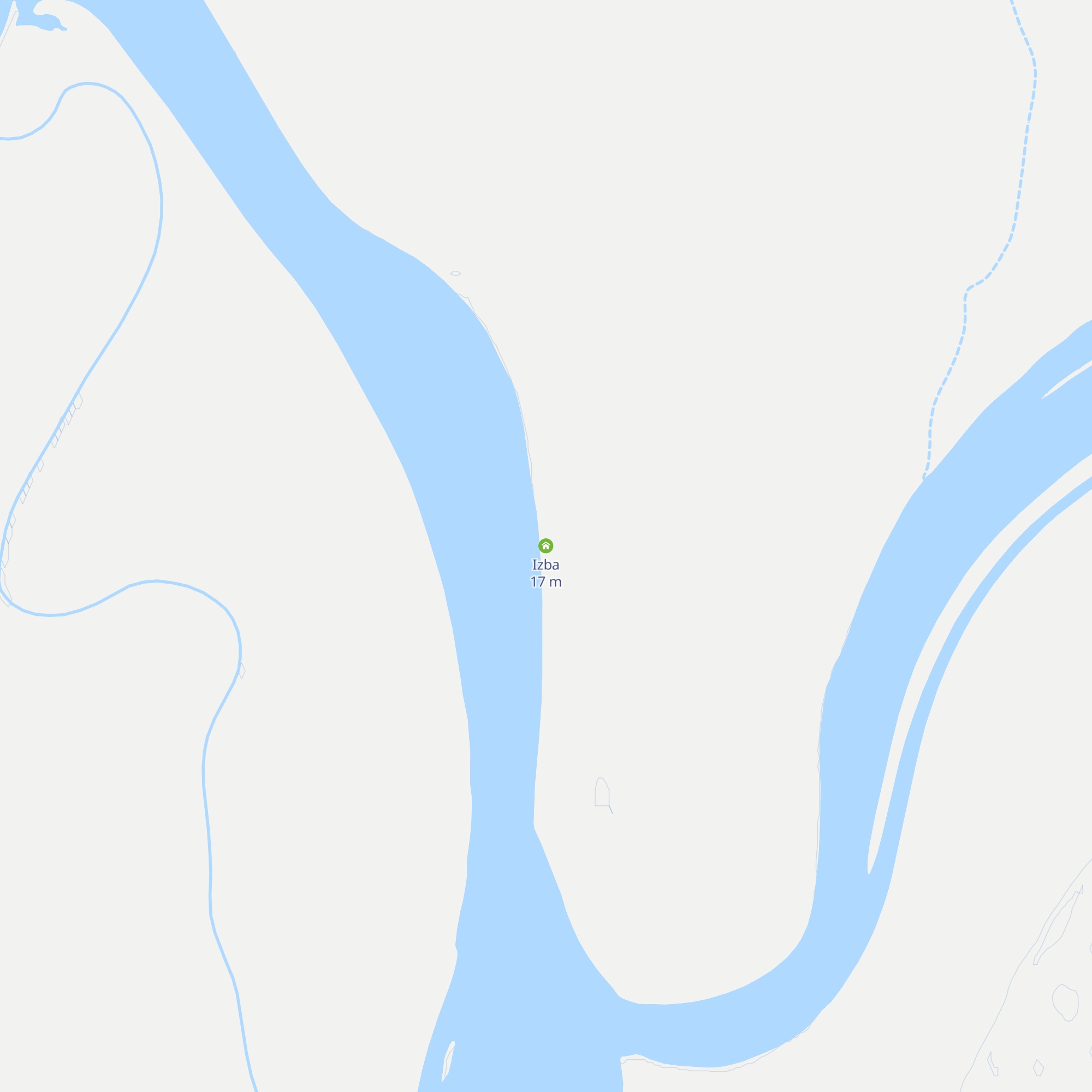 Izba map