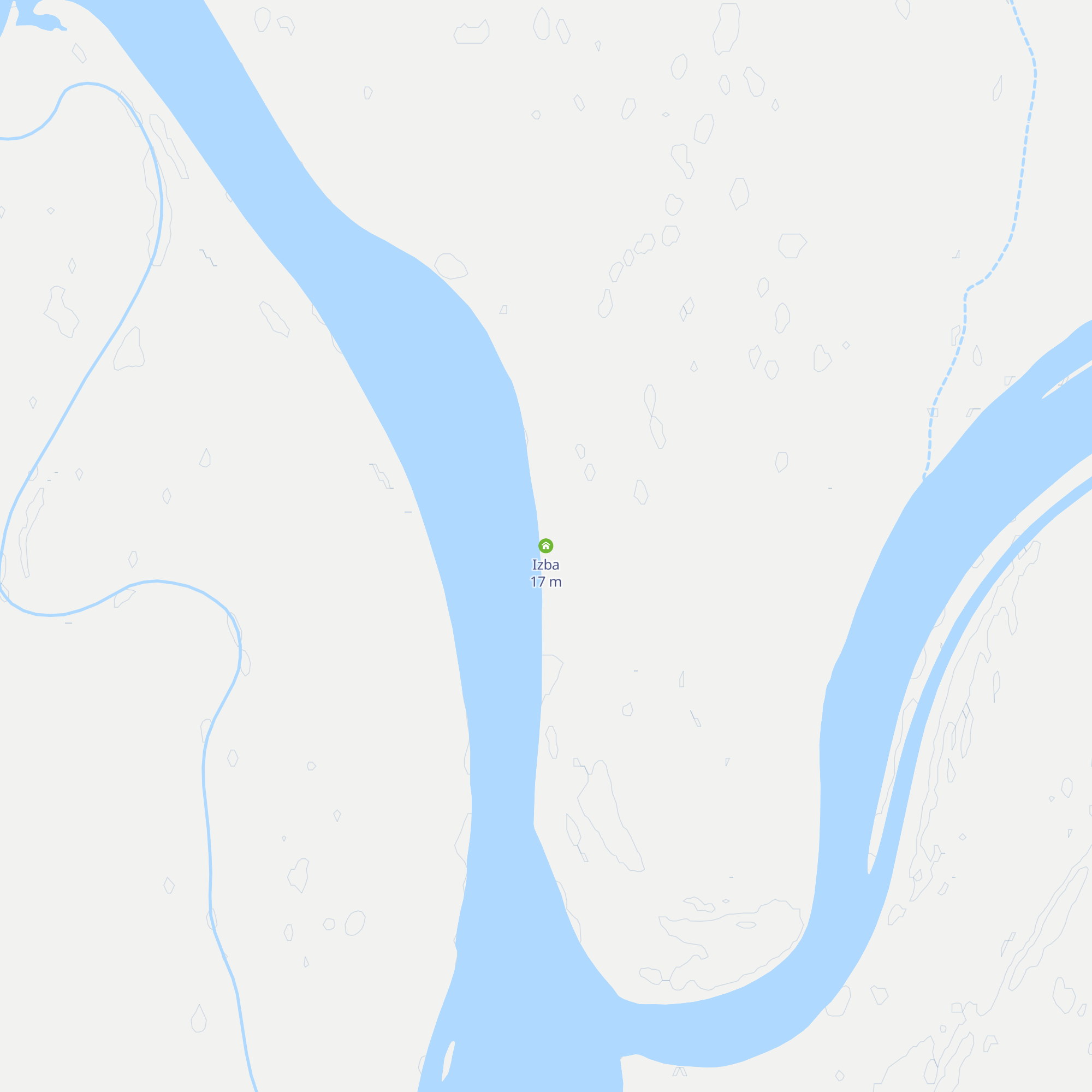 Izba map