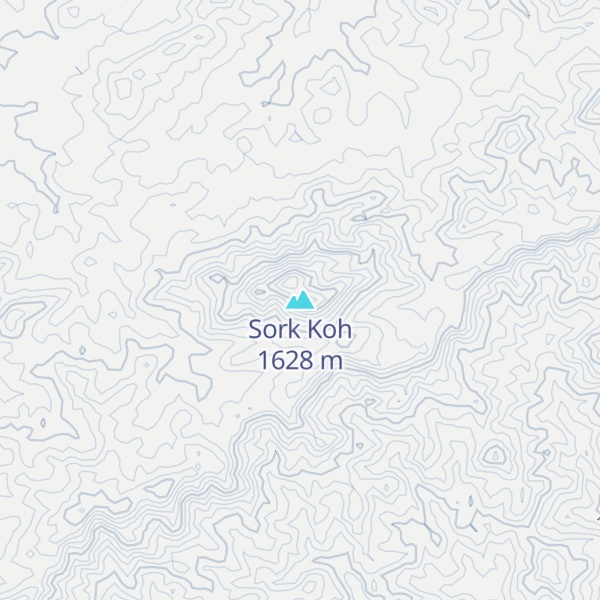 Map of Sork Koh