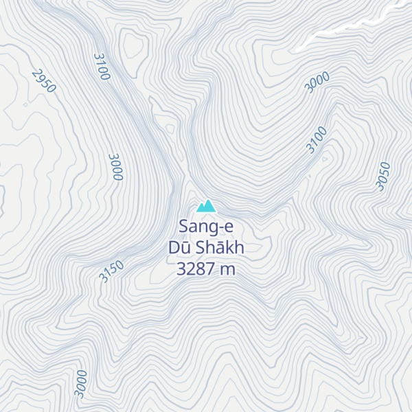 Map of Sang-e Dū Shākh