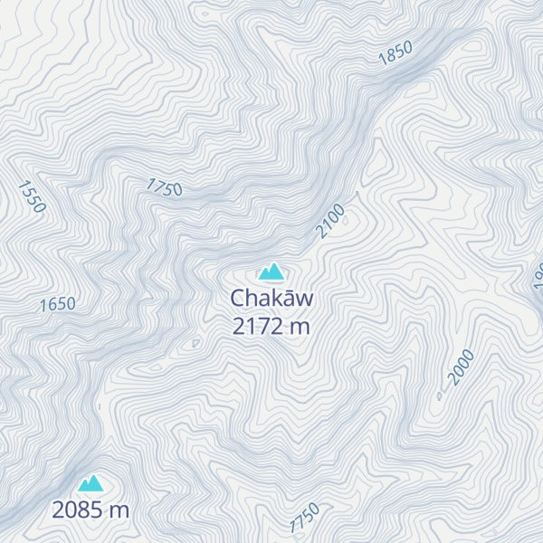 Map of Chakāw