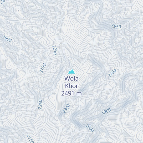 Map of Wola Khor