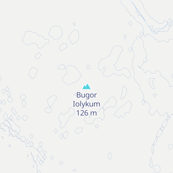 Map of Bugor Iolykum