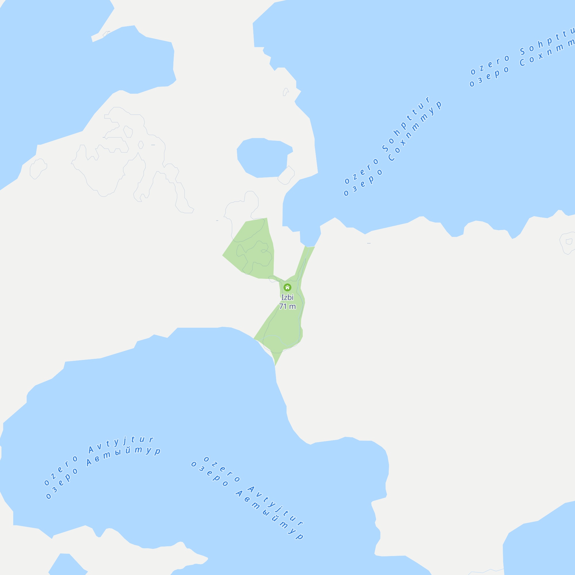Izbi map