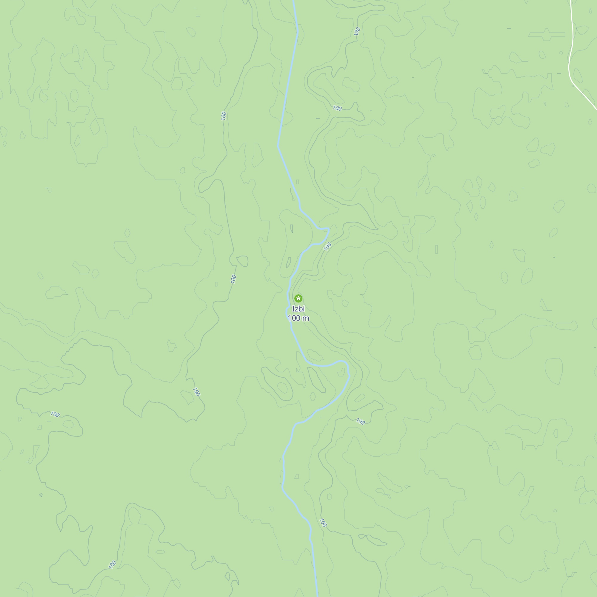 Izbi map