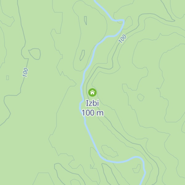 Map of Izbi