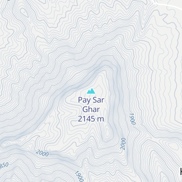 Map of Pay Sar Ghar