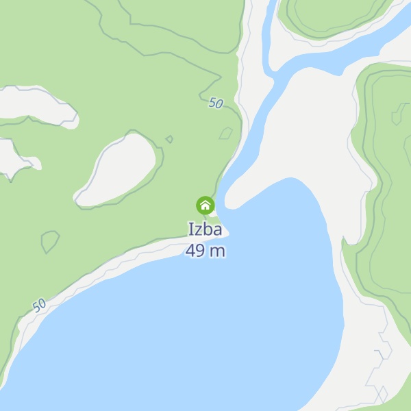 Map of Izba