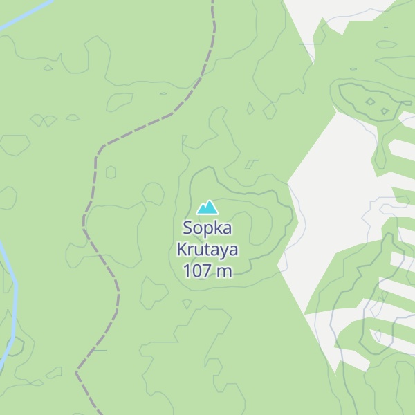 Map of Sopka Krutaya