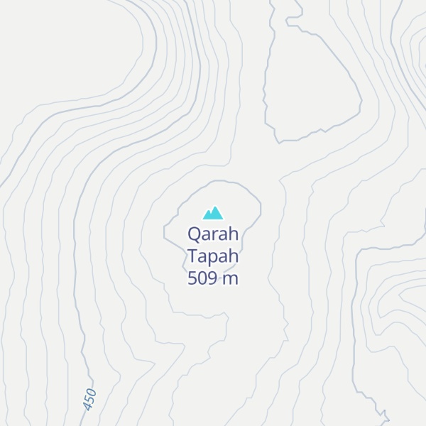 Map of Qarah Tapah