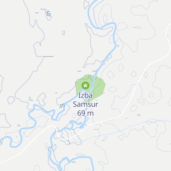 Map of Izba Samsur