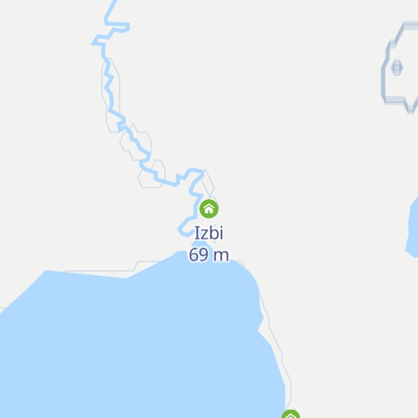Map of Izbi