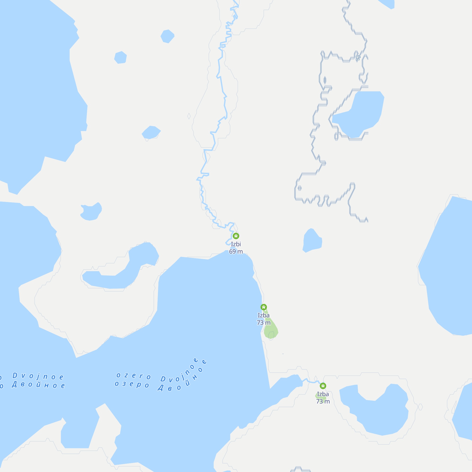 Izbi map