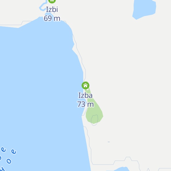 Map of Izba