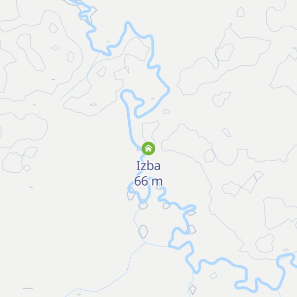 Map of Izba
