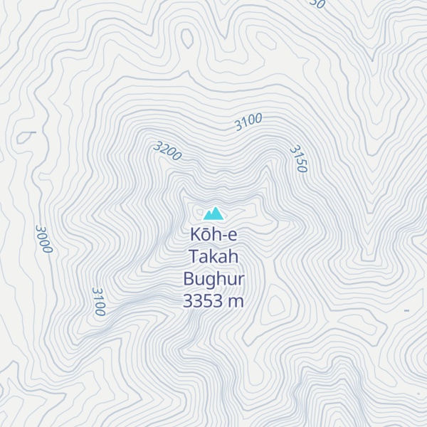 Map of Kōh-e Takah Bughur