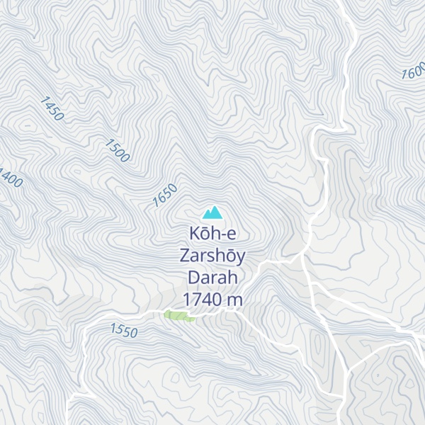 Map of Kōh-e Zarshōy Darah
