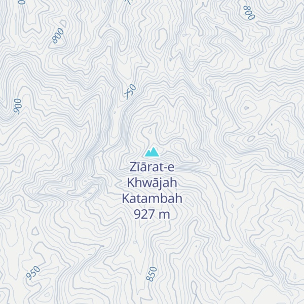 Map of Zīārat-e Khwājah Katambah