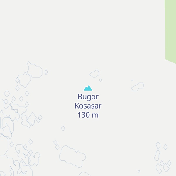 Map of Bugor Kosasar