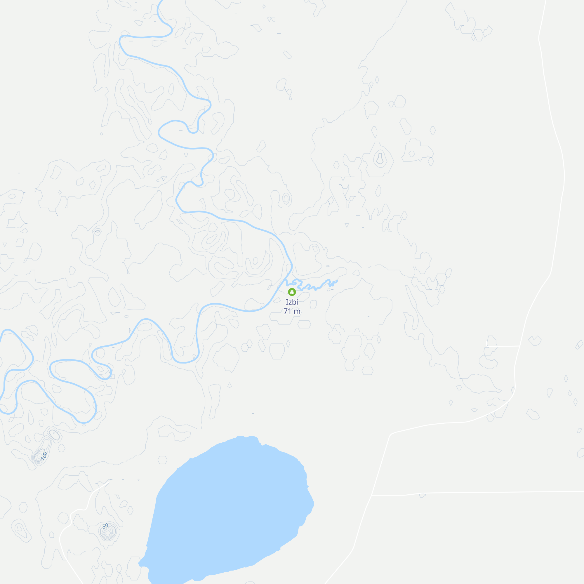 Izbi map
