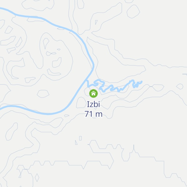 Map of Izbi
