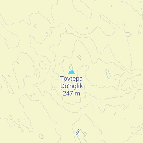Map of Tovtepa Do‘nglik