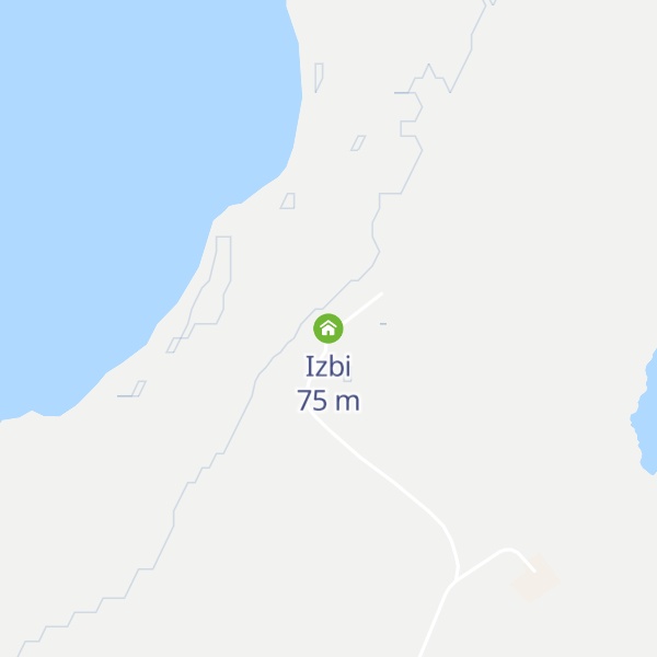 Map of Izbi