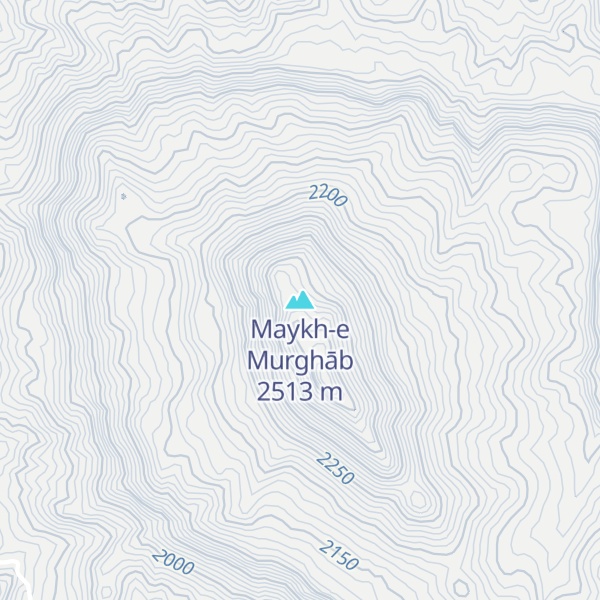 Map of Maykh-e Murghāb