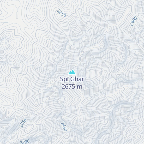 Map of Spī Ghar