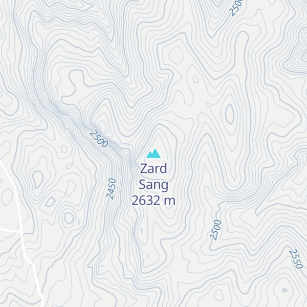 Map of Zard Sang